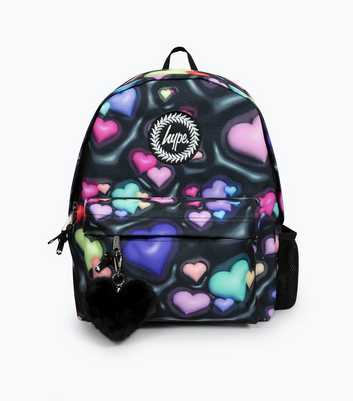 HYPE Multicoloured 3D Heart Print Iconic Backpack