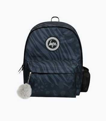 HYPE Black Animal Pattern Iconic Backpack