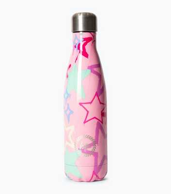 HYPE Pink Graffiti Star Thermal Water Bottle