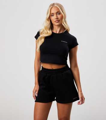 Gym King Black Fleece Lined Shorts