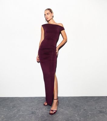 ワンピース [MARRON EDITION] Maxi Dress Indah Innocence Smocked Cutaway Maxi Namibia INNOCENCE