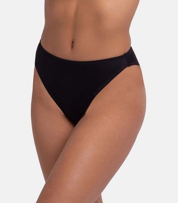 Dorina Black Brazilian Bikini Bottoms New Look