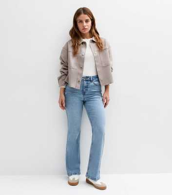 Petite Light Blue Bootcut Jeans