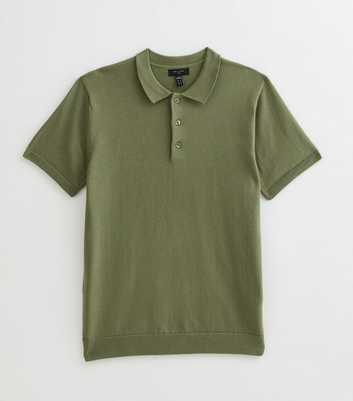 Light Khaki Regular Cotton Rich Polo Top