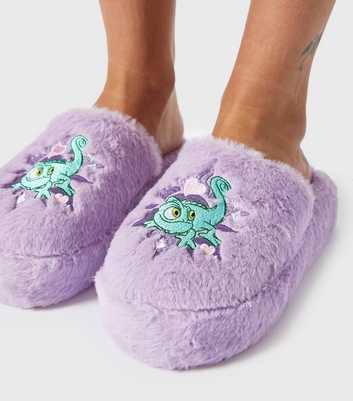 Skinnydip Lilac Disney Pascal Slippers