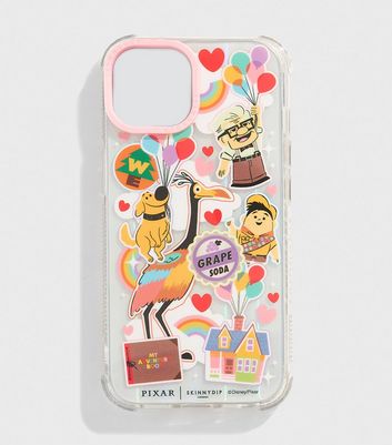 Skinnydip Multicoloured Up Sticker iPhone Case New Look