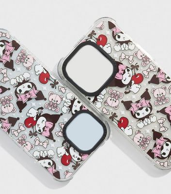 Skinnydip Kuromi Iridescent Bow Iphone Case New Look