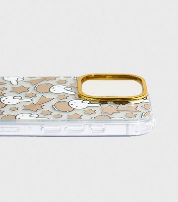 【SKINNYDIP】Miffy Gold Celestial Case Skinnydip Gold Miffy Celestial iPhone Case | New Look