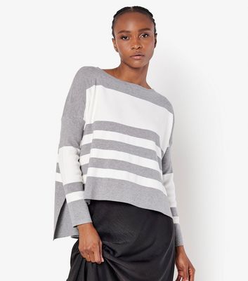 Apricot grey jumper hotsell