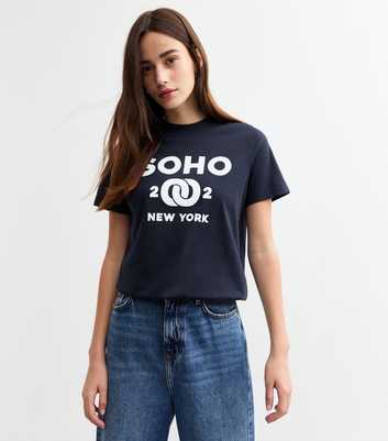 Navy Soho New York T-Shirt