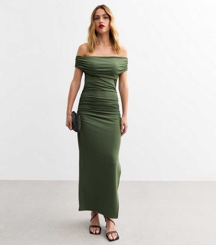 strapless open back dress Off Shoulder Gown with Parrot Tulip Collar – Catherine Regehr