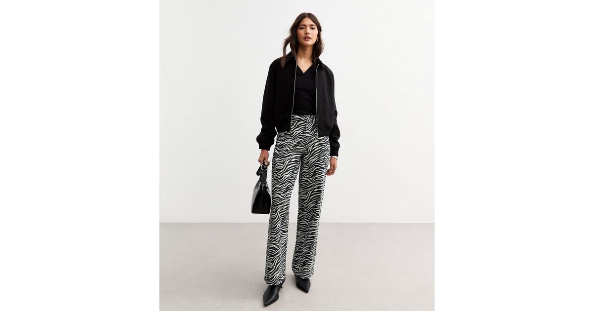 Noella Stormy Jeans Taleah Zebra Print