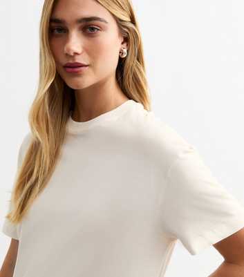 White Oversized Jersey Cotton T-Shirt 