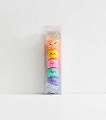 Pack Of 5 Stackable Teddy Highlighters