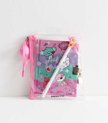 Multicolour Secret Diary With Pen And Pouch