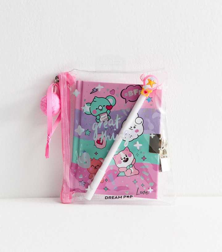 Multicolour Secret Diary With Pen And Pouch