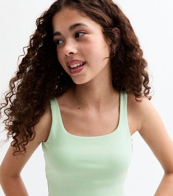 mint green camisole top