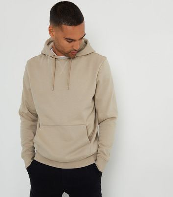 Threadbare Stone Regular Hoodie New Look