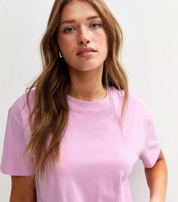 ★COOR★ Overfit boxy t-shirt baby purple CXE3TS05K-BPL Shop Purple Printed Regular Fit T-Shirt Online | R&B UAE