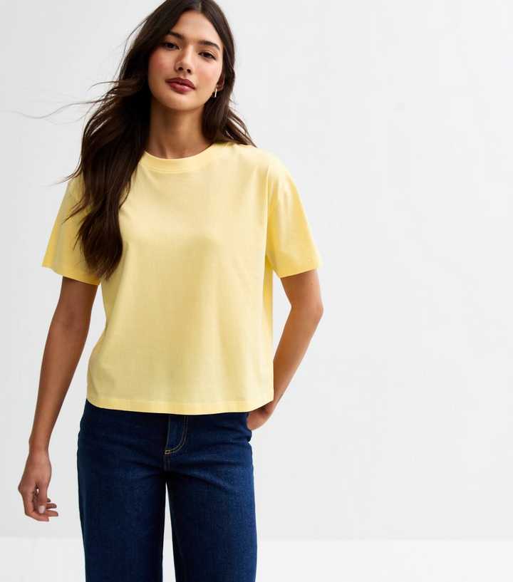 Yellow Boxy Fit T-Shirt