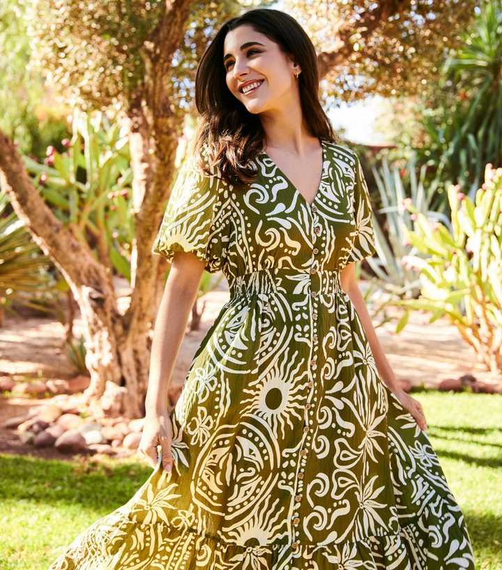 green new look dress New Look Dresses N6693 – The Fold Line
