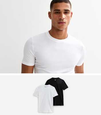Pack of 2 Multicolour Muscle Fit T-Shirt