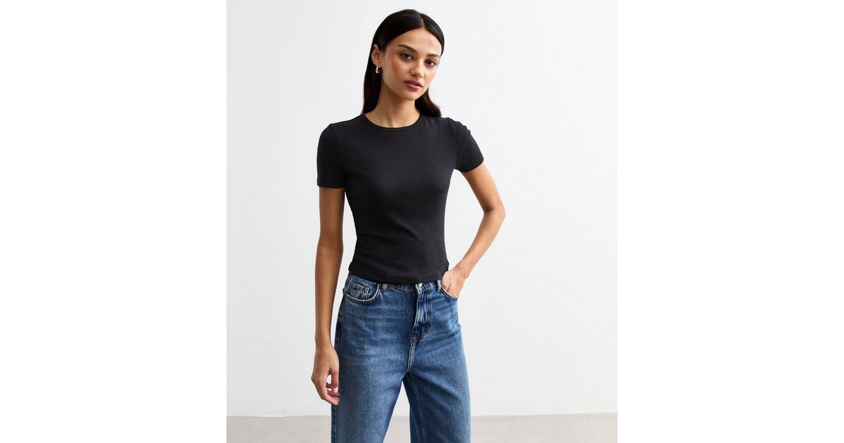 Baby Crew Tee Black - Frame main image 0