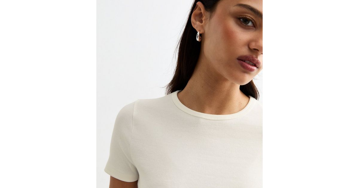 White Baby Tee