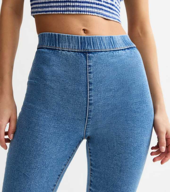 Jean Capri Rewind Taille 15 - Occasion Très Bon état, Délavé, Coupe Droite, 5 Poches, En Coton Stretch