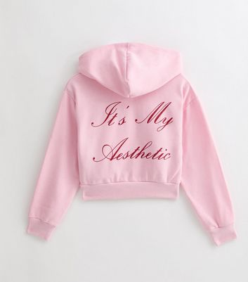 Pink hoodie aesthetic best sale