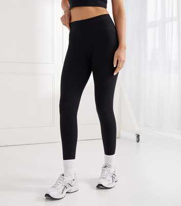 Gym King Black High Waisted Leggings 