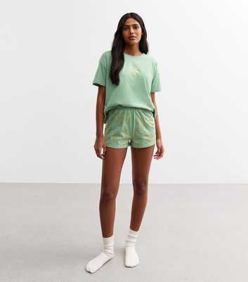 Green Shell Yeah Short Pyjama Set