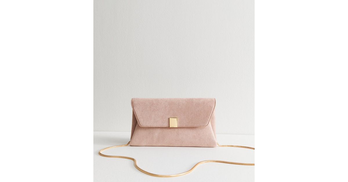 Central Park Chic Faux Suede Purse in Chestnut main image 0
