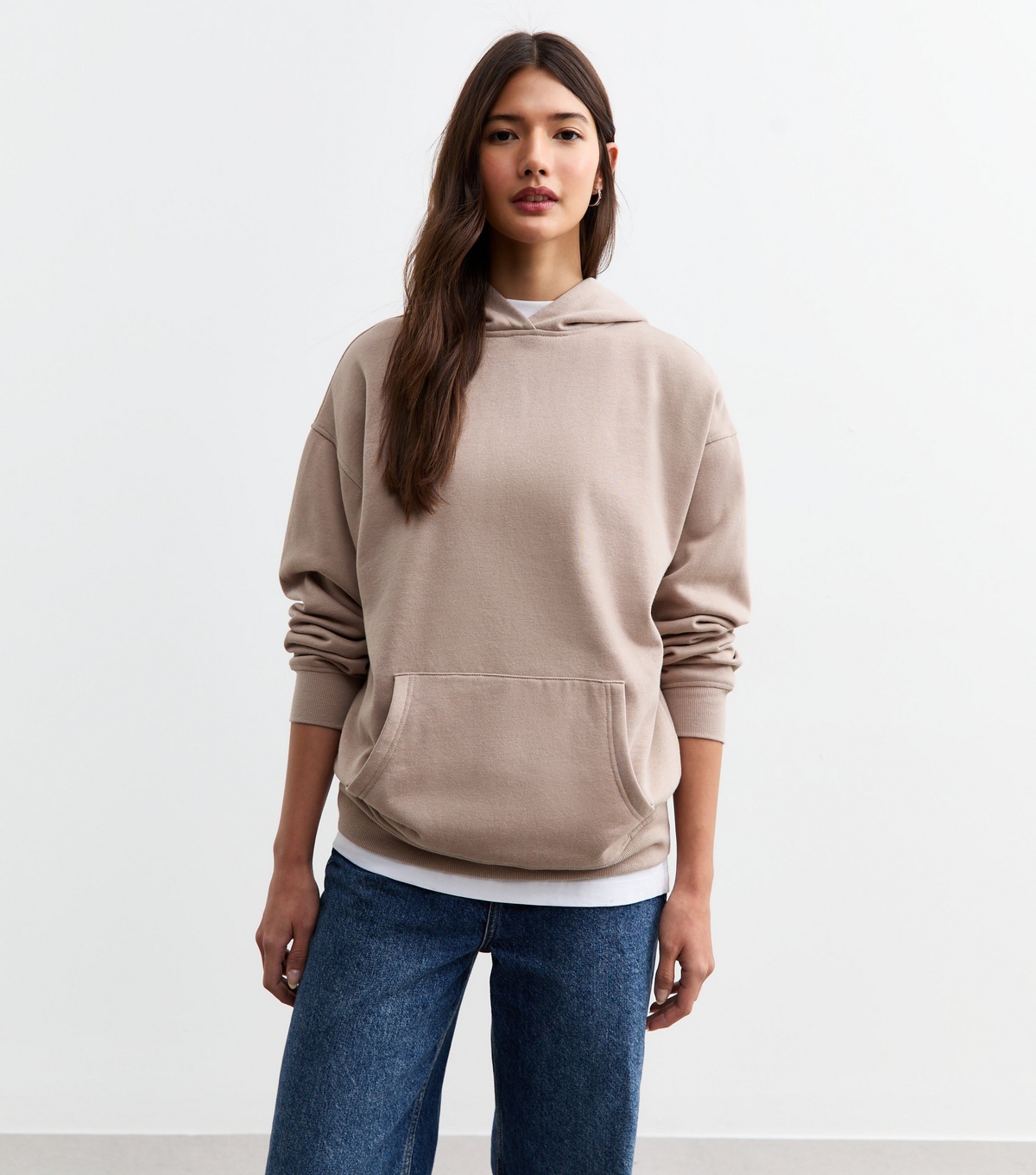 Women's Mink Pullover Hoodie New Look