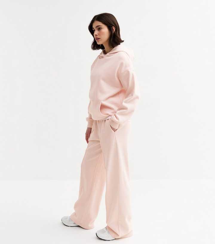 Light Pink Pullover Hoodie 