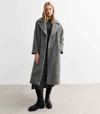 Gini London Grey Oversized Coat