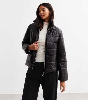 Gini London Black Quilted Jacket