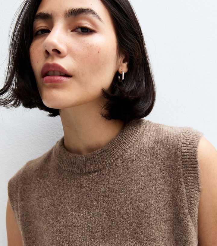 Nanja Knitted Vest Black