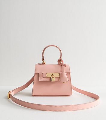 ハンドバッグ PINK LEATHER TOP HANDLE BAG Furla Metropolis Top Handle M Women Pink Ortensia Leather