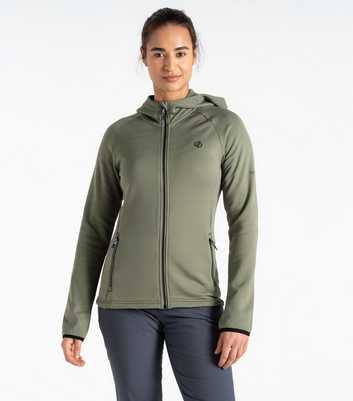 Dare 2b Green Density Hooded Jersey Ski Top