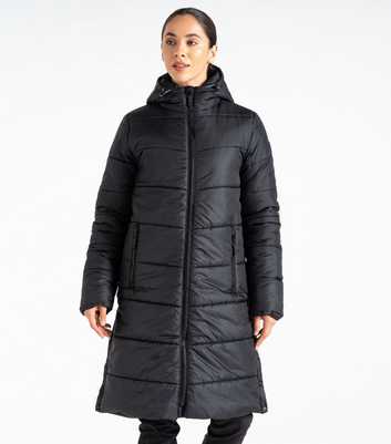 Dare 2b Black Distinguish Long Padded Jacket