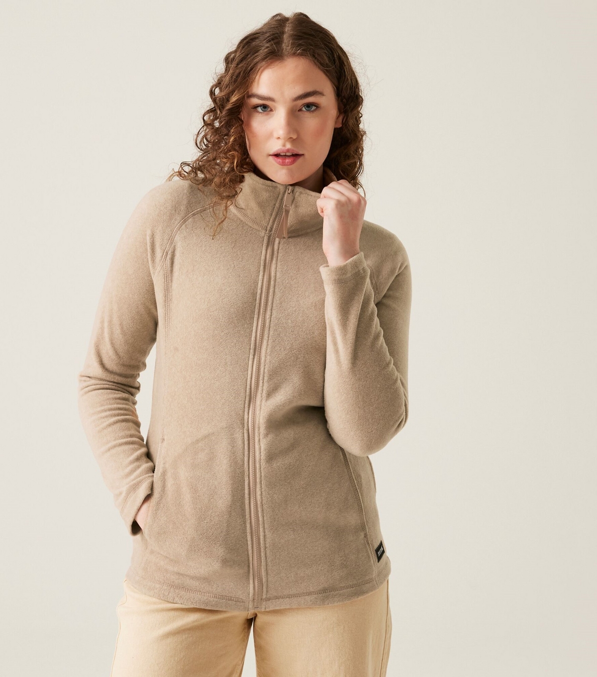 Women's Cream Mayse Full Zip Fleece Regatta New Look