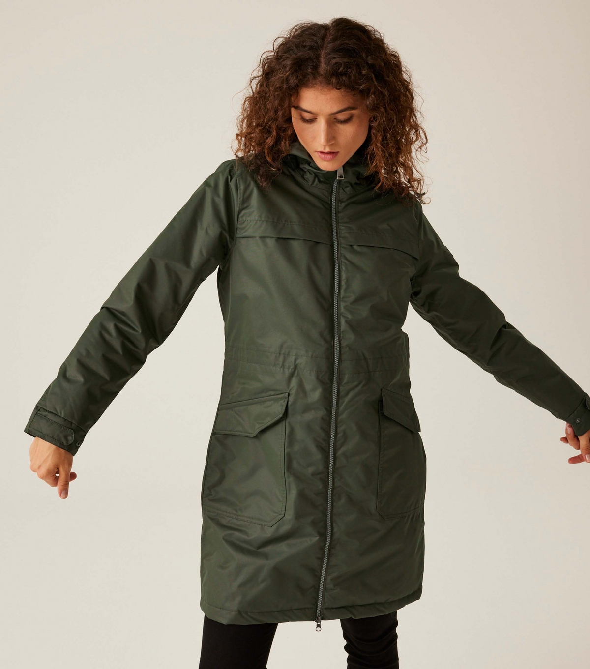 Women's Khaki Romine II Parka Jacket Regatta New Look
