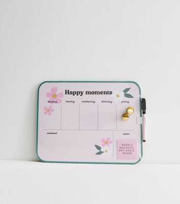 Pink Happy Moments Erase Board