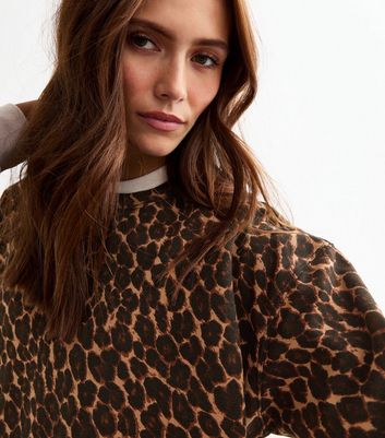 Animal print sweatshirts on sale