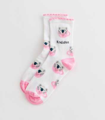 Pink Koalatea Socks 