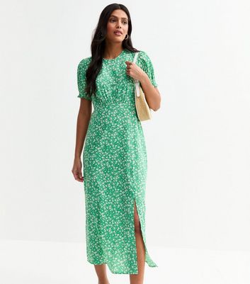 hot pink and green dress Lucille Sleeveless Dress main image 1