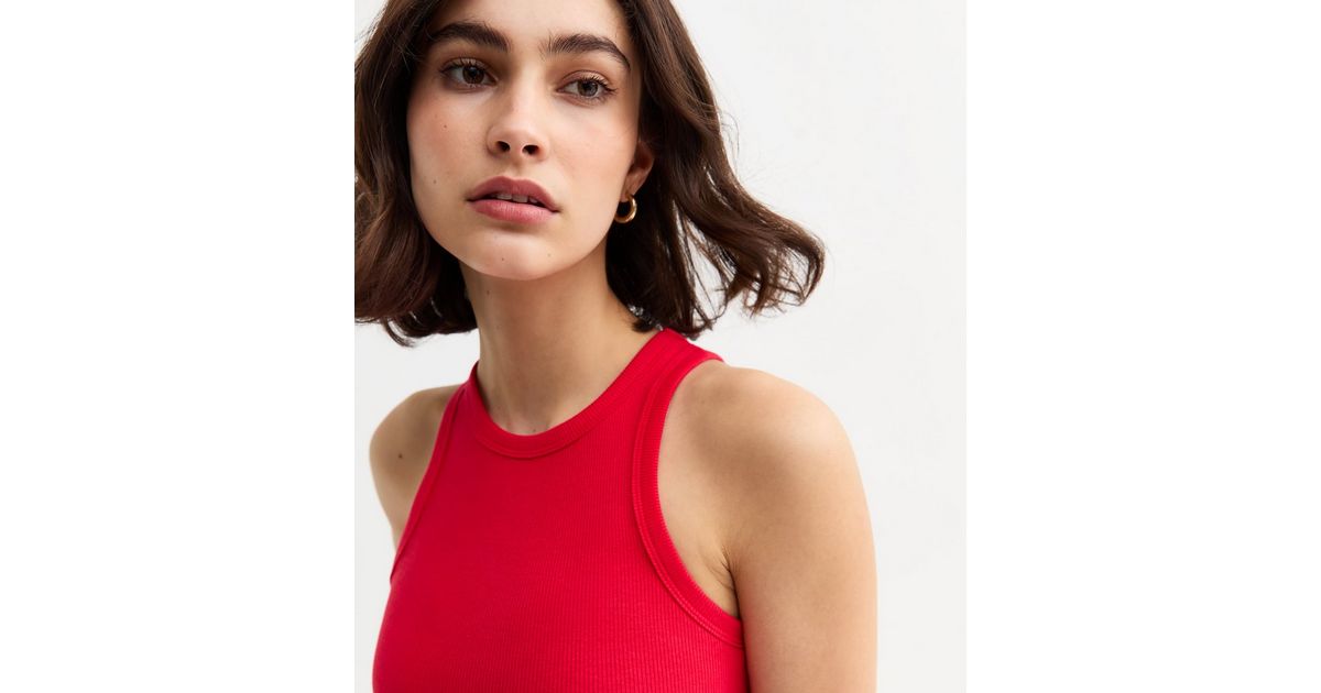 Red Marcel Racer Back Vest