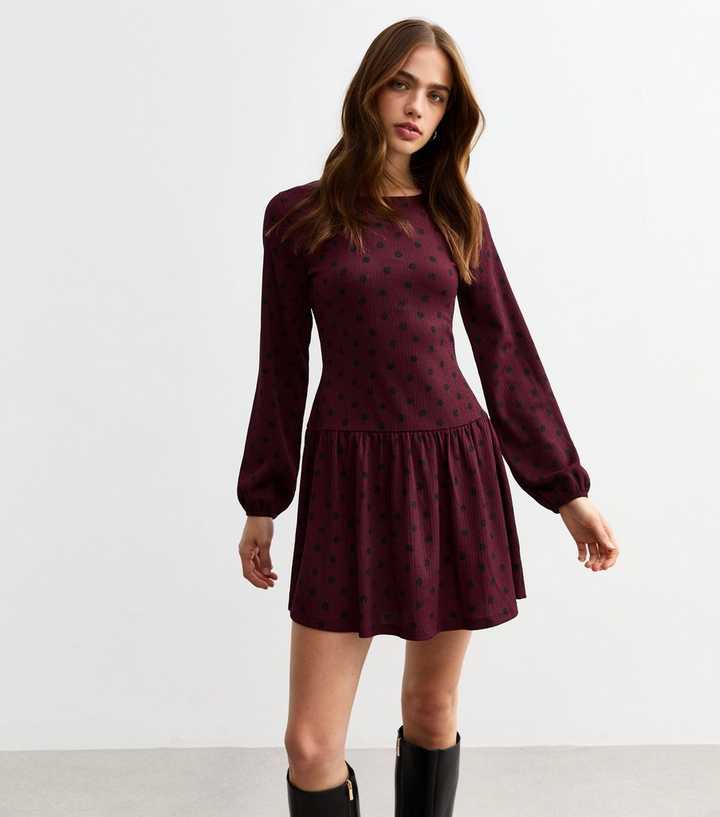 New Look Jupe trapèze - burgundy/rouge