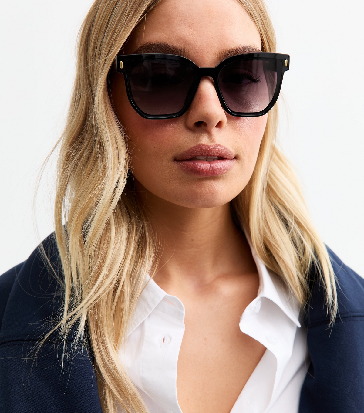 Black Oversized Sunglasses New Look